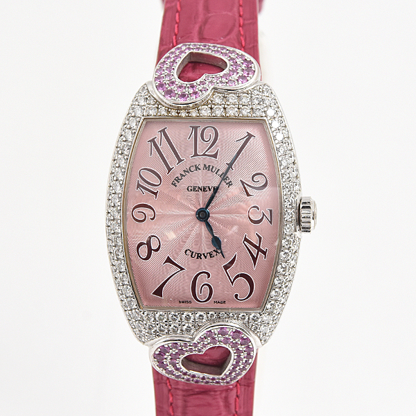 フランクミュラー FRANCK MULLER クー レディース 2重ダイヤベゼル