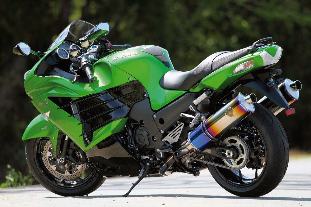 ワイバンマフラー for Ninja ZX-14R by アールズ・ギア | 製品紹介