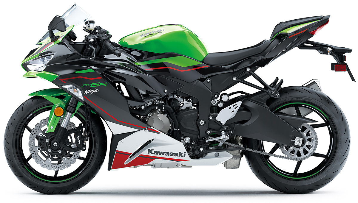 Ninja ZX-6R/KRT EDITION］カラー&グラフィックが変更された2022年