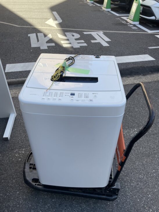 買取] アイリスオーヤマ 洗濯機 IAW-T504 墨田区緑へ出張しました