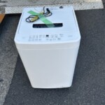 アイリスオーヤマの洗濯機 IAW-T451 2023年製【汚れあり】市川市（買取