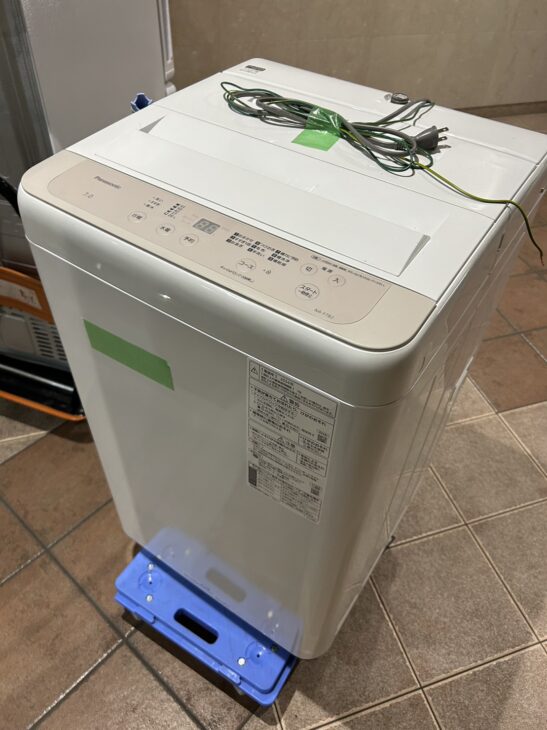 高価買取】ご案内を沼津市にて！2024年製 7キロのパナソニック 洗濯機