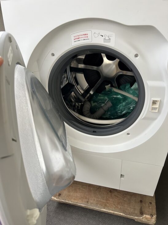 美品！Panasonic ドラム式洗濯乾燥機 NA-LX113BL 2023年製を川口市にて