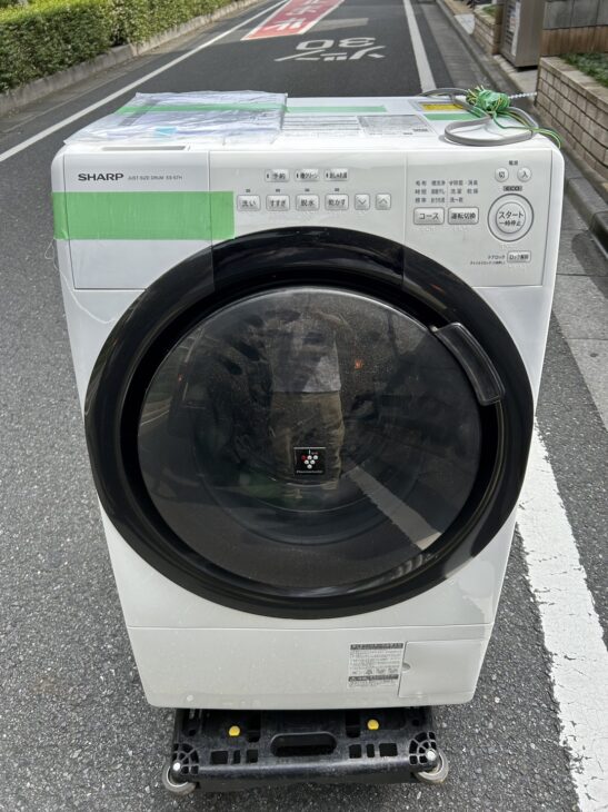 SHARP ドラム式洗濯機 ES-S7H 2023年製 シャープ ES-S7H-WR