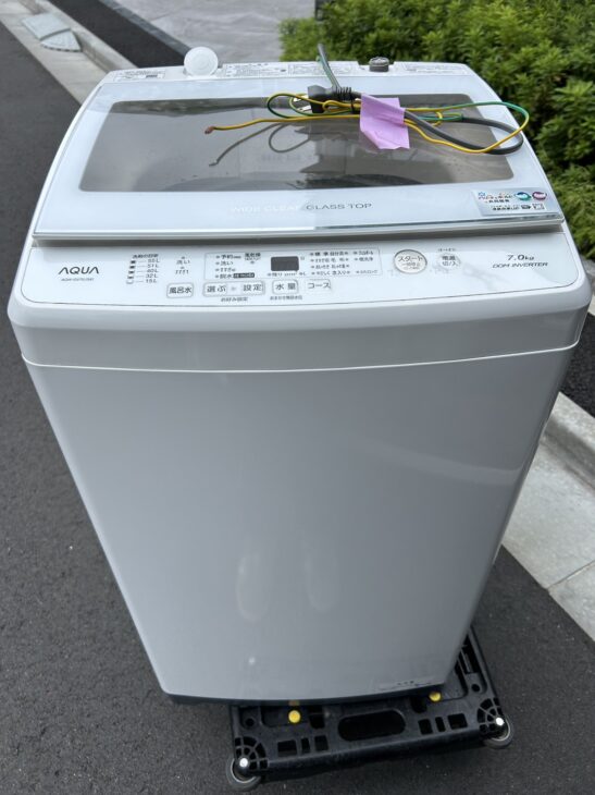 AQUA 縦型洗濯機 AQW-GV70J 21年製 7kg AQUA 縦型洗濯機 AQW-GV70J 21