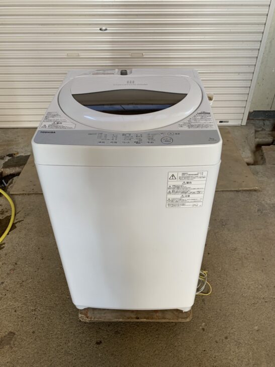 2019年製の洗濯機【買取】東芝 AW-5G6 熊本県玉名市岱明町に出張しま