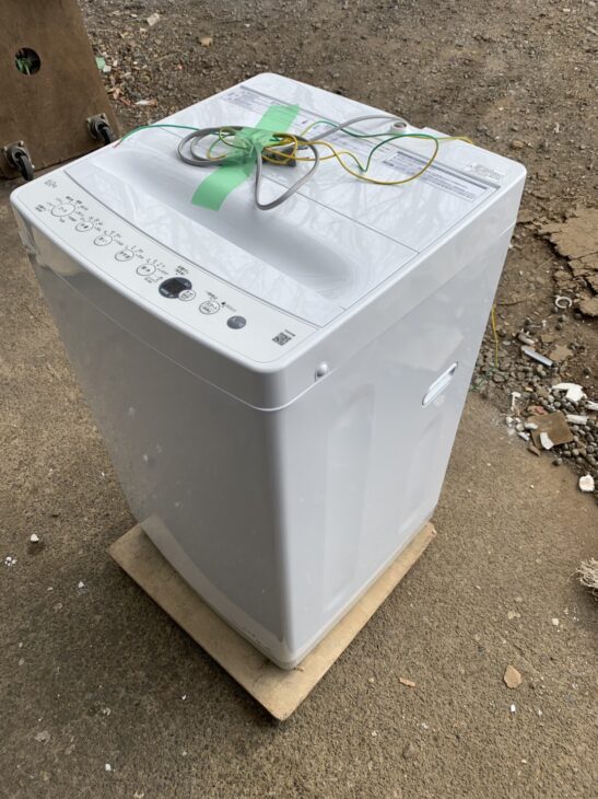 2024年製【高価買取】Haier 6.0キロ 全自動洗濯機 OBBW-60A 我孫子市下