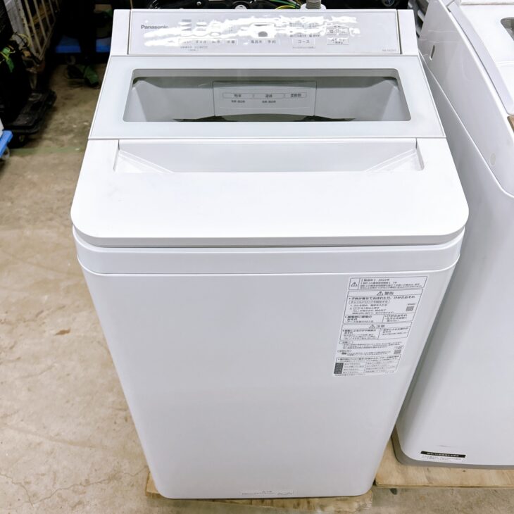 福島県富岡町 出張買取 パナソニック NA-FA7H1 全自動洗濯機 2022年製