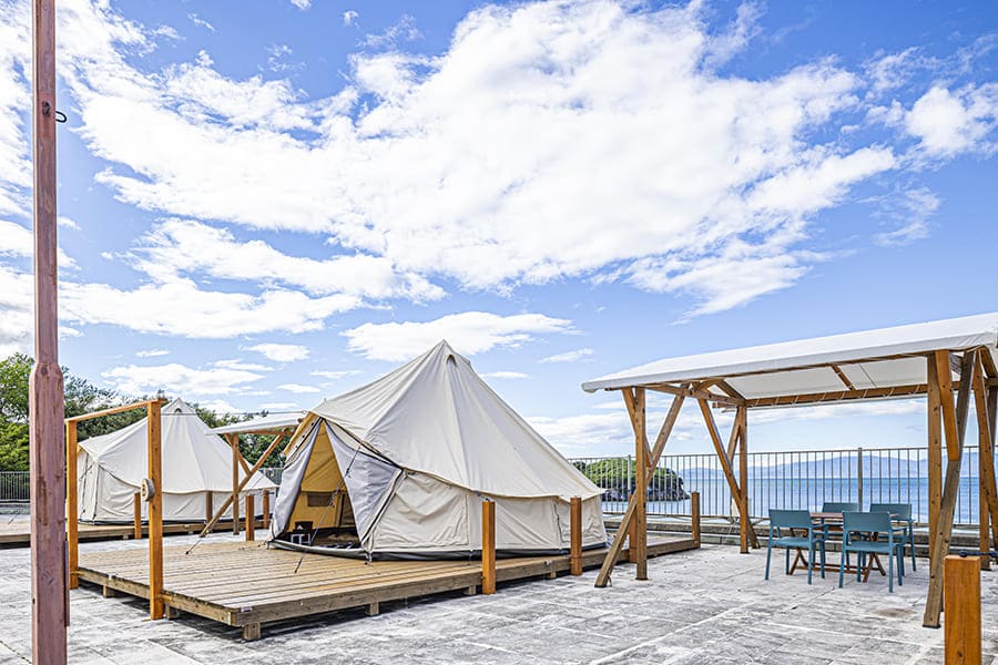 グランピングテント | 【香川】瀬戸内リゾート ベッセルおおち