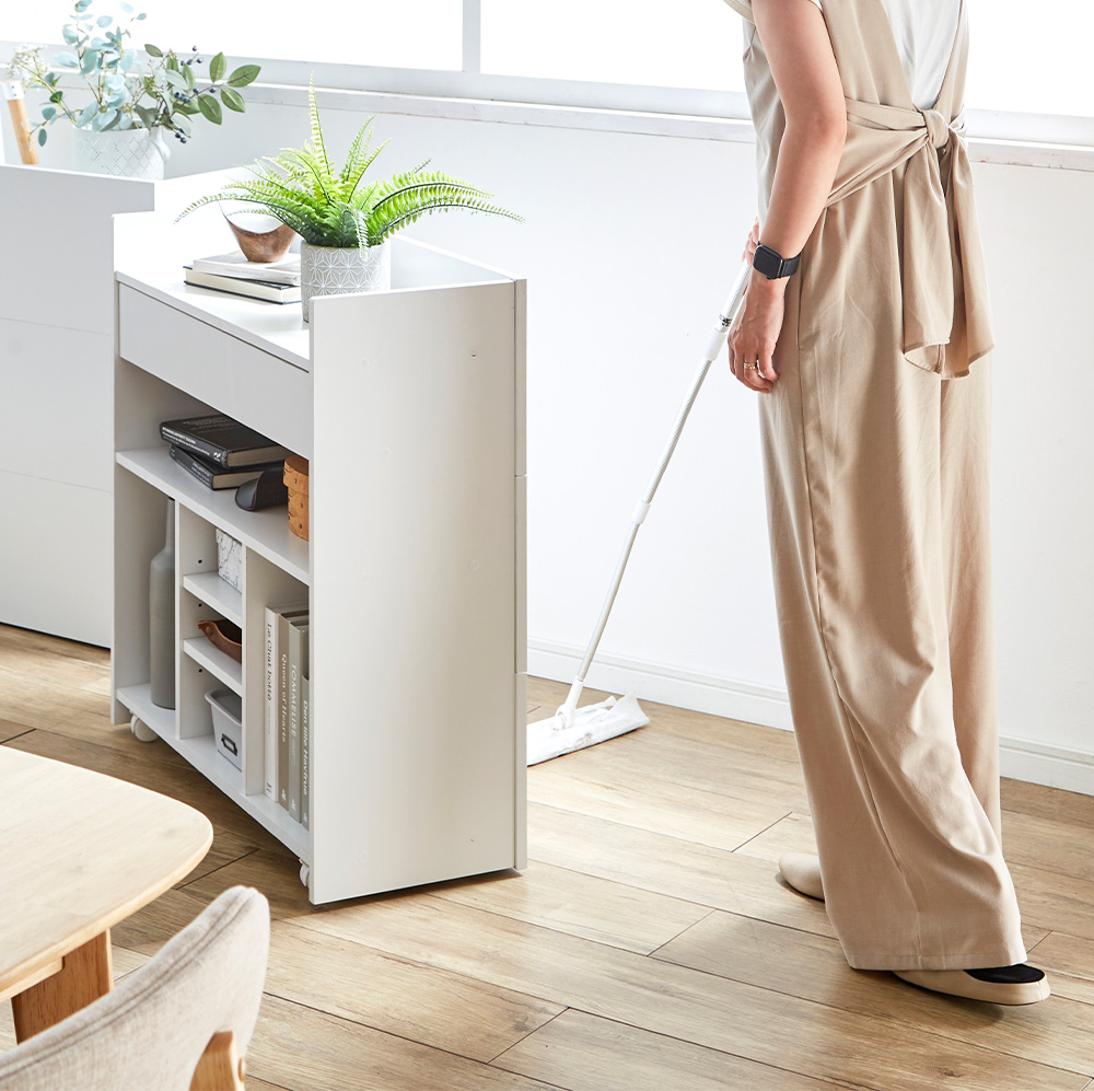 引き出し付き 隠せる収納 Azure(アズール) 2色対応の通販情報 - 家具