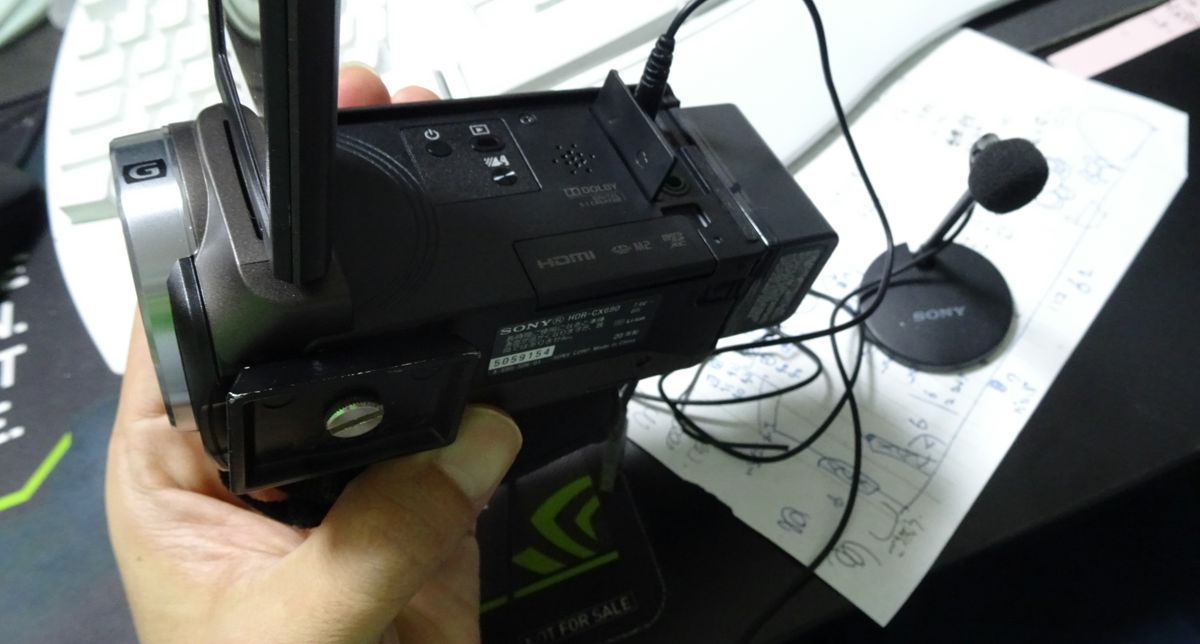 HDR-CX680に外部マイクをつけて録音！サンプルボイスで明確な差