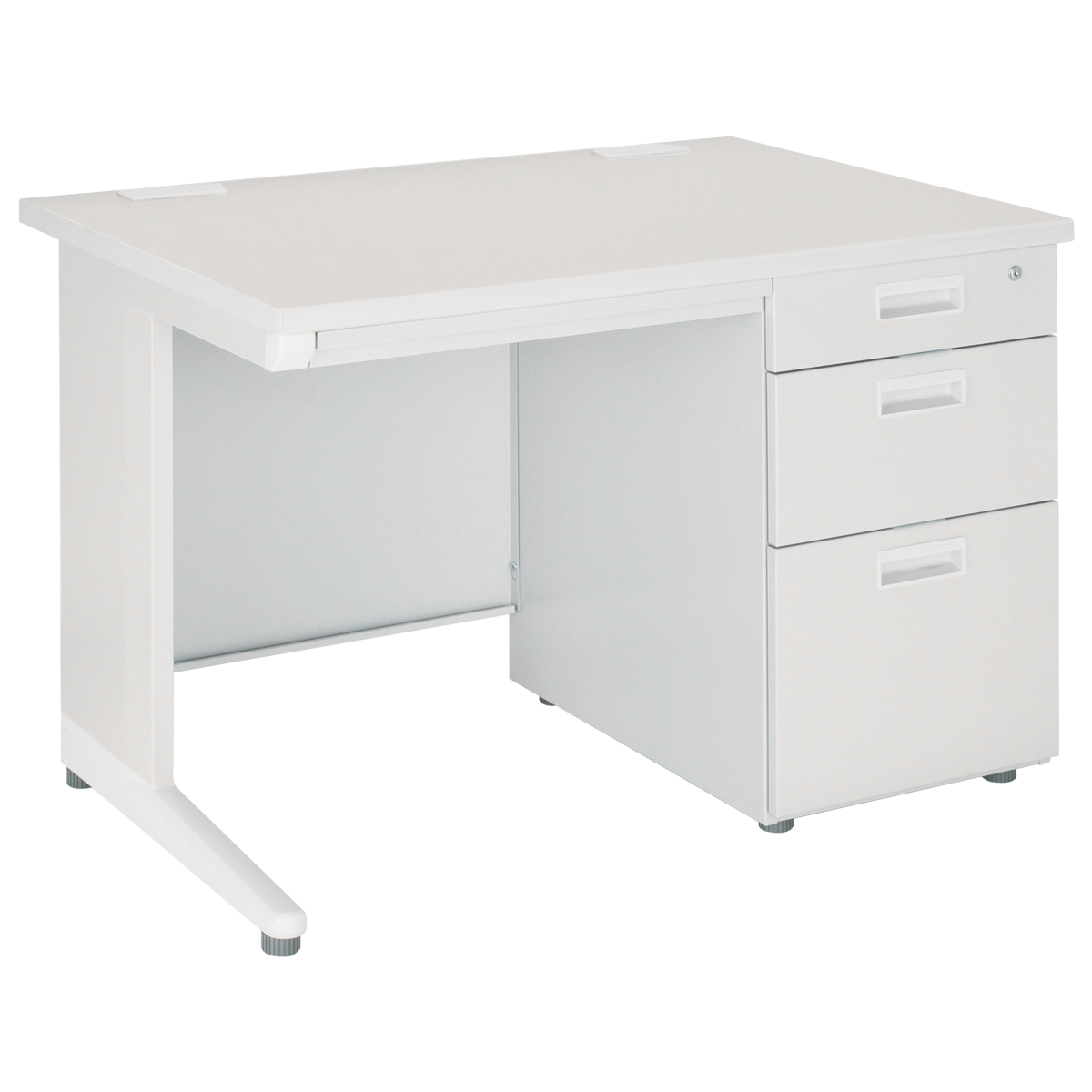 事務用片袖机 幅1000 奥行700 高さ700 KD-107S 通販 - オフィスデスク