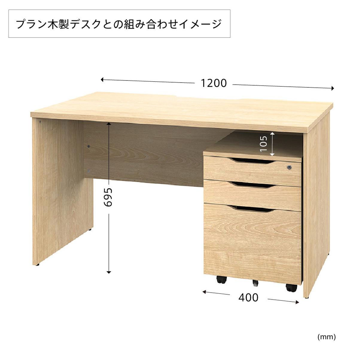プラン インサイドワゴン 幅400 奥行475 高さ590 RY-PCA 通販 - ワゴン