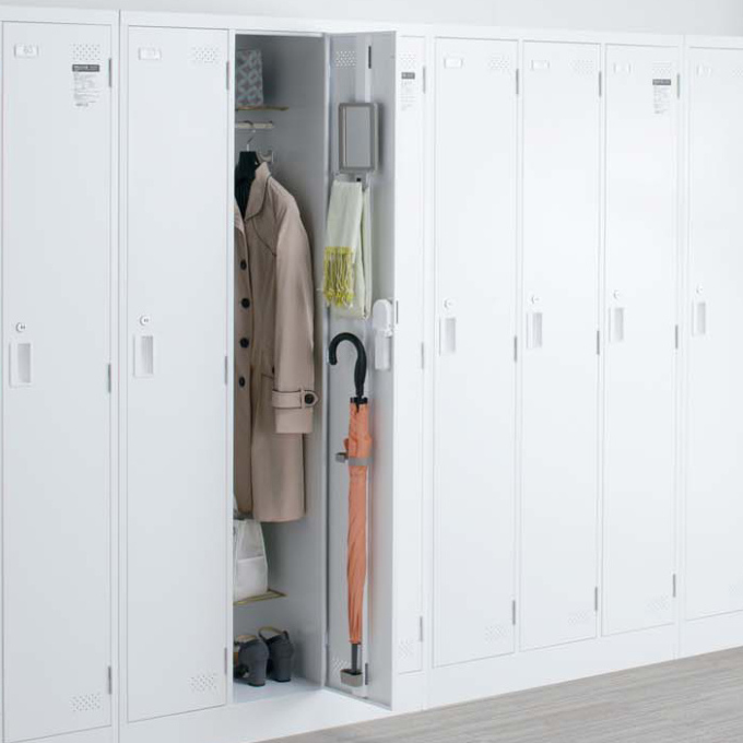 コクヨ(KOKUYO) LKロッカー ホワイトタイプ 多人数用ロッカー