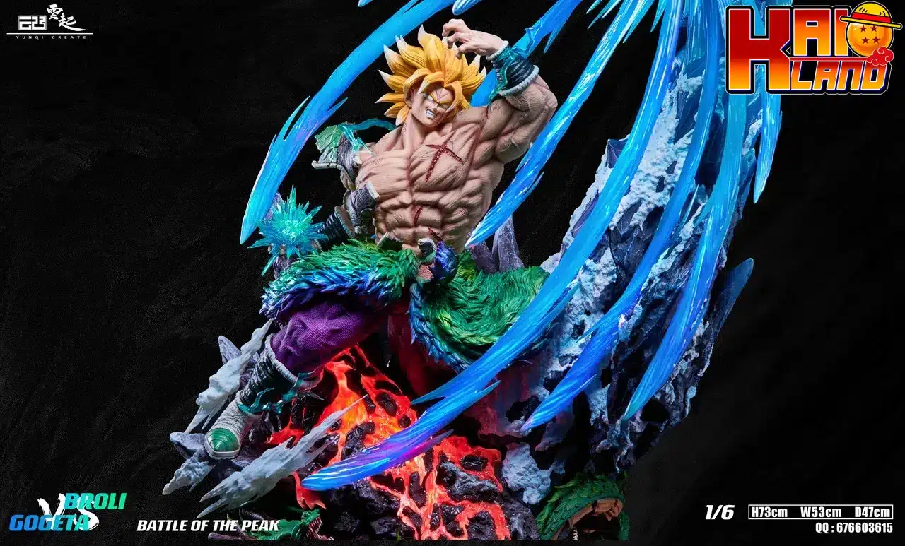 ドラゴンボール YunQi スタジオ ブロリー vs ゴジータ 樹脂製