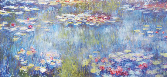 クロード・モネ 睡蓮の池、緑の反映 E.G.ビュールレ・コレクション財団