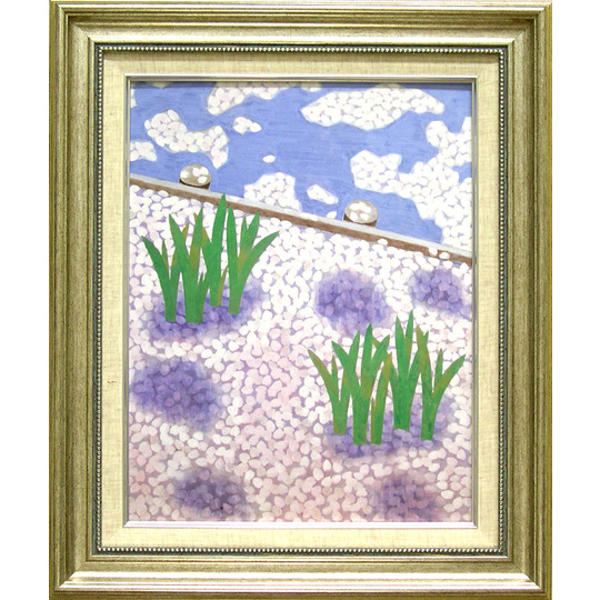 福田平八郎、〈木蓮〉、希少な豪華限定版・大判額装用画集より、状態