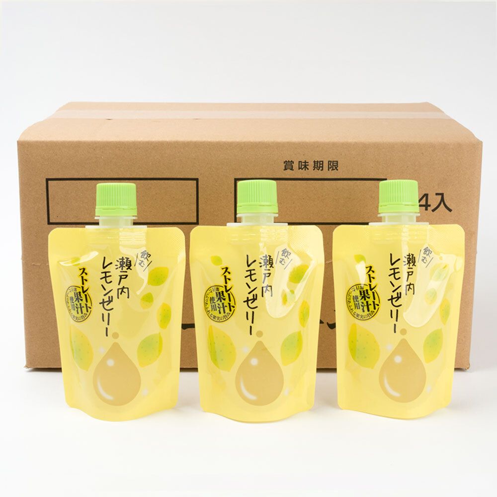 飲む瀬戸内レモンゼリー（24個） | 瀬戸内、大分の柑橘商品の通販