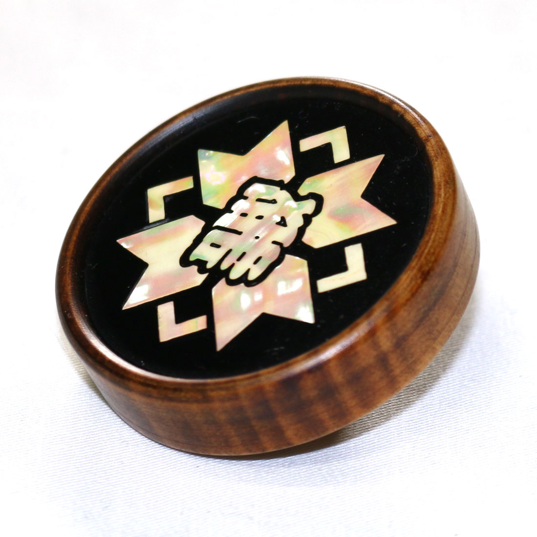 螺鈿饅頭根付 / かくいわ芝田 吾希 オンラインストア