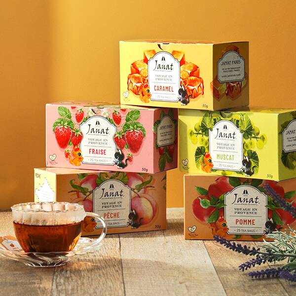 ジャンナッツ プロヴァンスシリーズ ピーチ 25p - カルディコーヒー