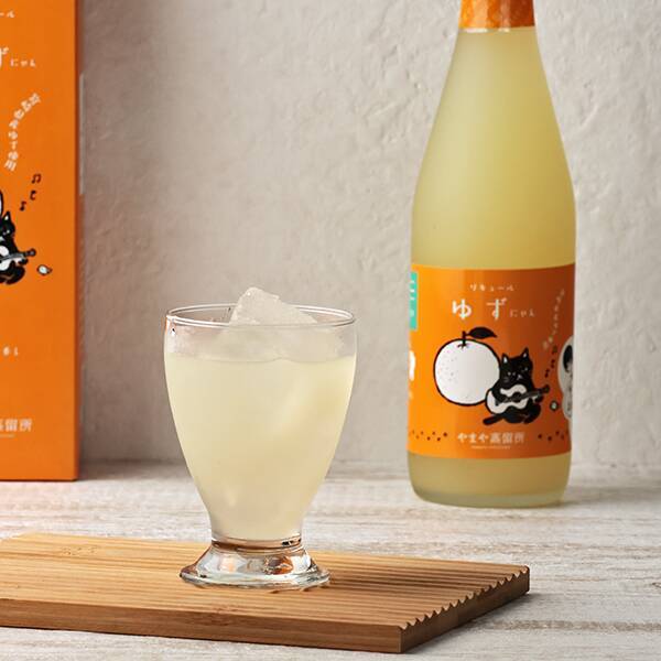 お酒】オンラインストア限定 やまや ゆずにゃん 500ml - カルディ