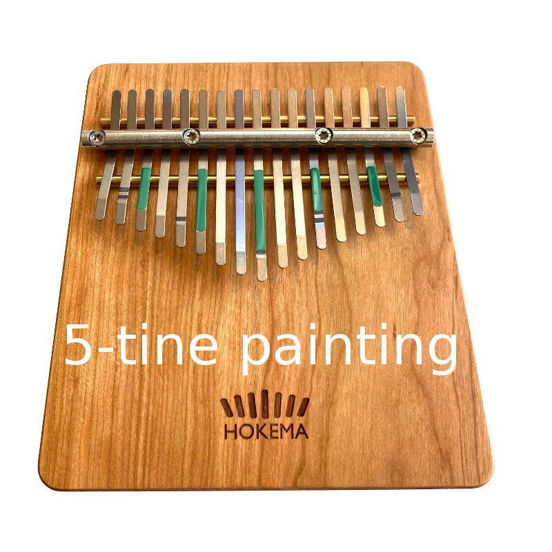 Hokema B17 Kalimba - 4 Hokema Kalimbas, 5 The 17-Note Kalimbas in