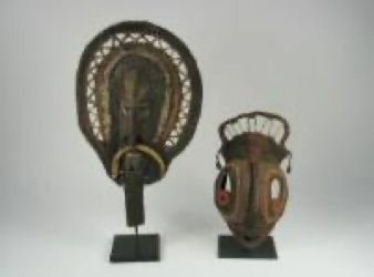 パプアニューギニアのお面