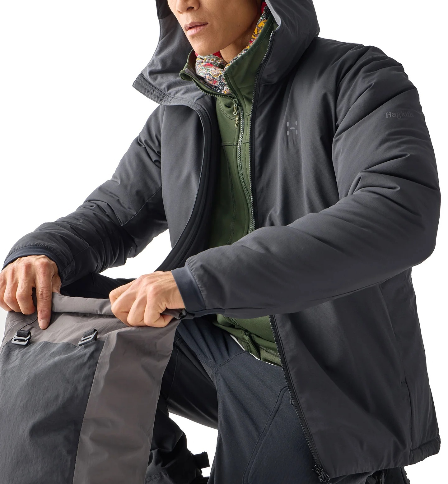 ホグロフス ミミック アラート フード (メンズ) Haglofs Mimic Alert