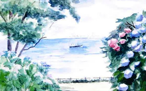 三浦半島スケッチ会作品展 横須賀で水彩画110点展示 | カナロコ by