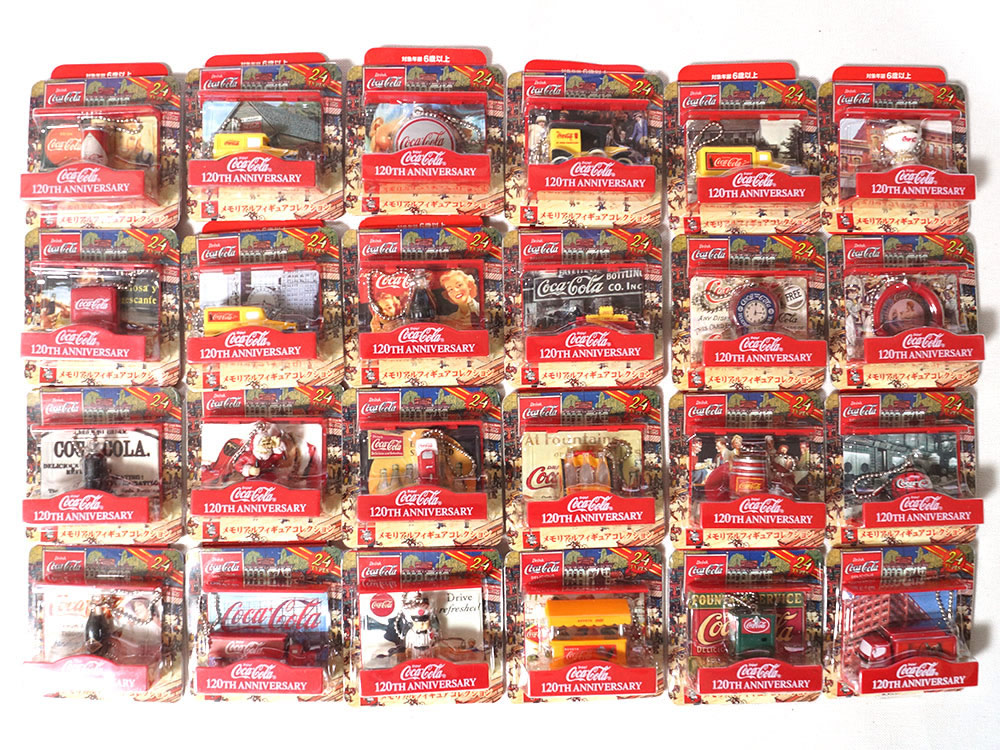 コカコーラ 120周年記念 メモリアルフィギュアコレクション ｜ 食玩