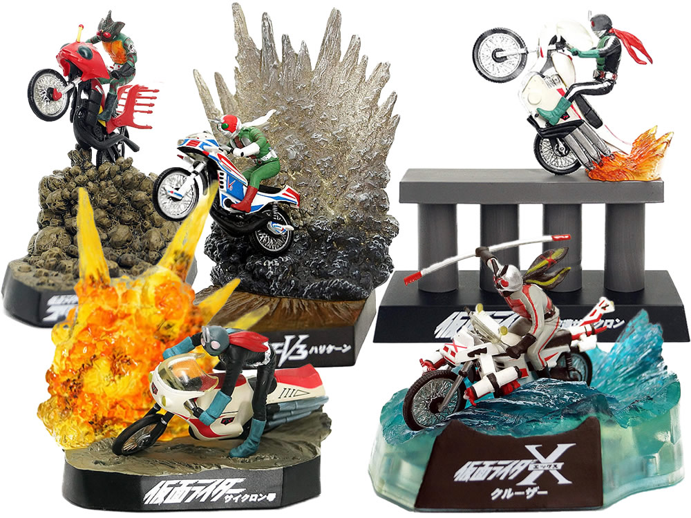 ライダーアクション マシンエクスプロージョン ｜ 食玩・ガチャポン