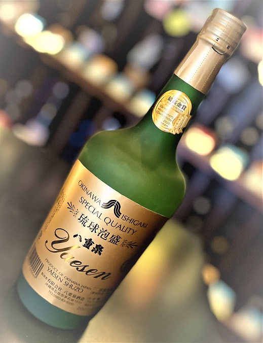 琉球泡盛 八重泉 樽貯蔵(グリーンボトル) 43度 720ml