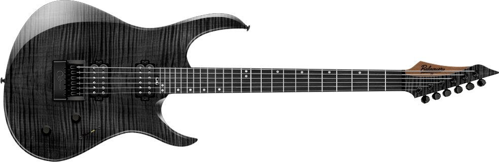 Diablo Standard with Evertune Bridge Satin Trans Black | Balaguer