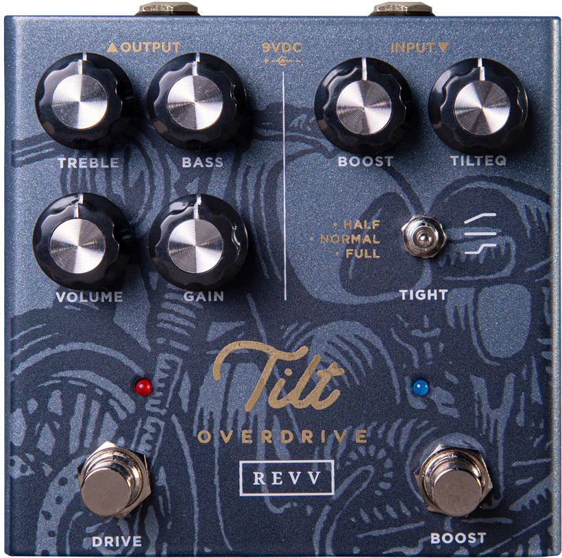 Shawn Tubbs Tilt Overdrive | Revv Amplification | 取扱いブランド