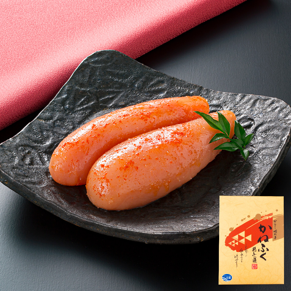 無着色］化粧箱入り辛子明太子 400g | かねふく公式通販サイト