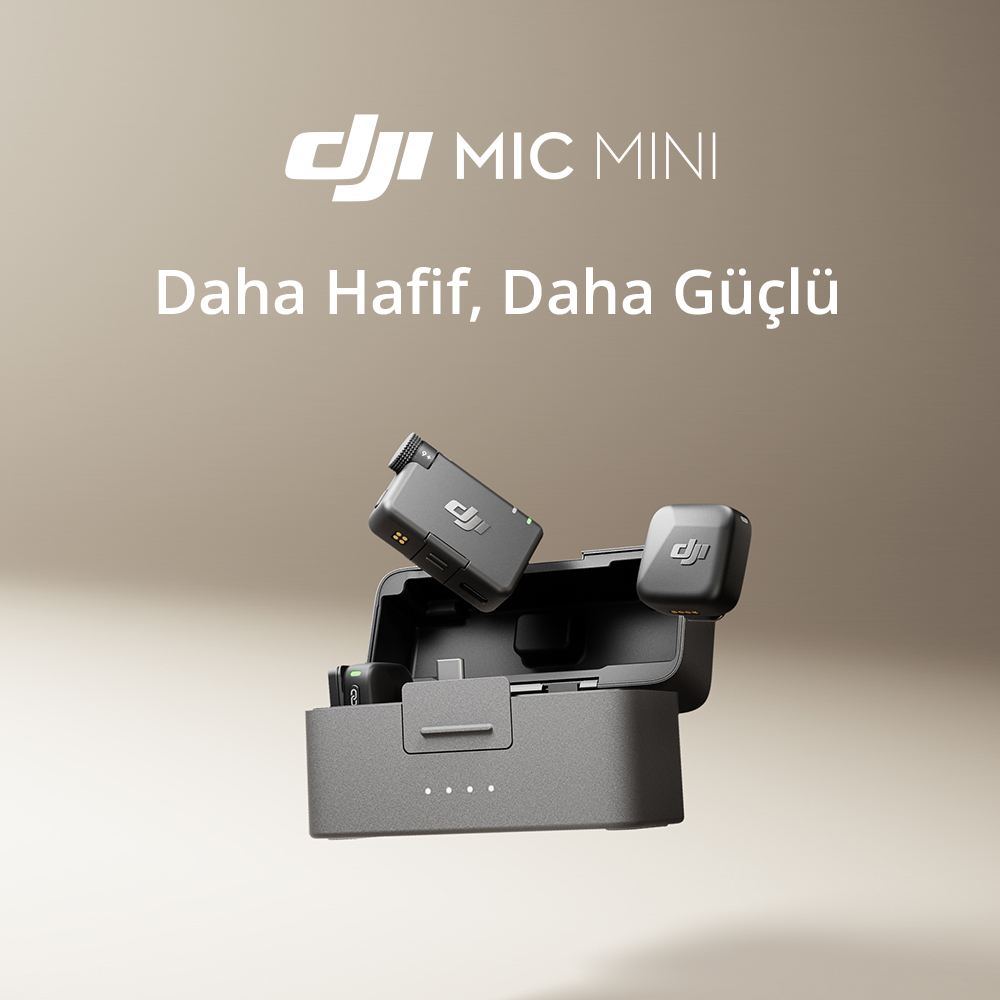 DJI Mic Mini - Karacasulu Dış Tic. A.Ş.