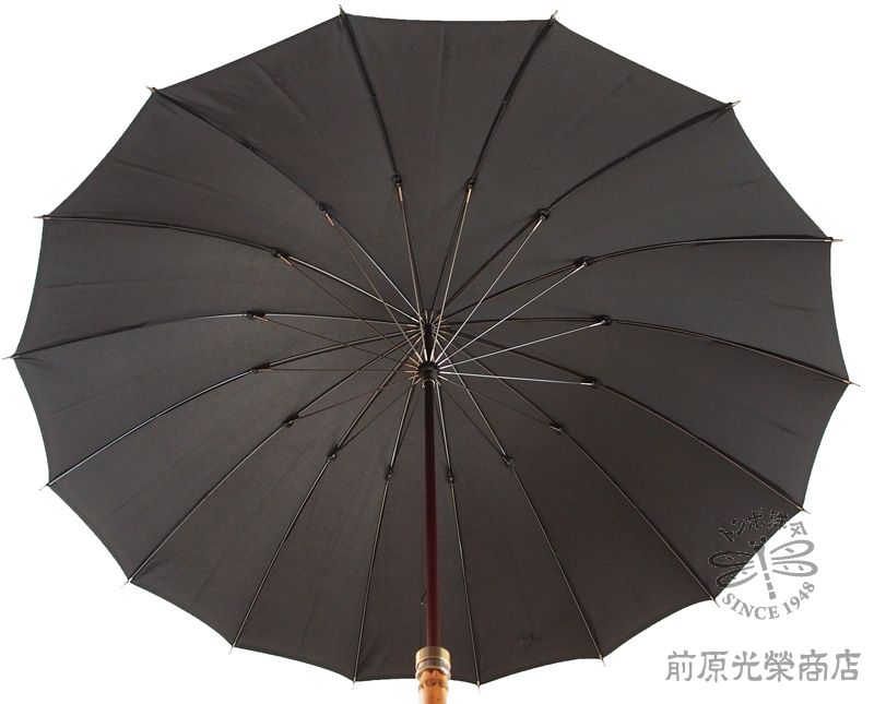 みや竹x前原光榮商店】シルクプレミアータ16 (寒竹）最高級正絹紳士傘