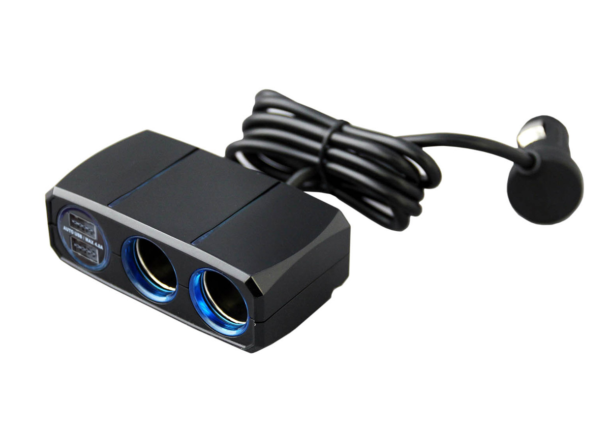 2連セパレートソケット 2リバーシブルUSB自動判定 4.8A – カシムラ