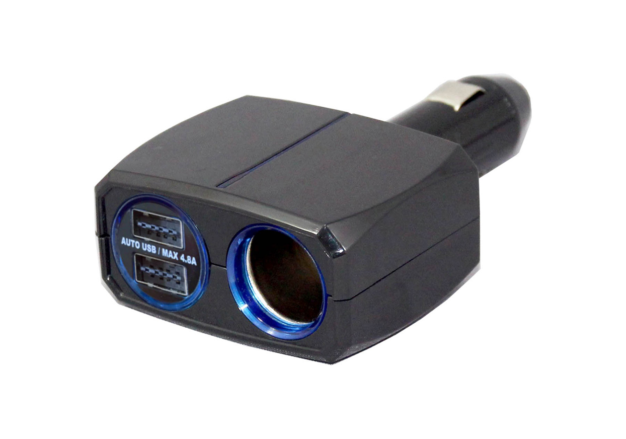 ダイレクトソケット 2リバーシブルUSB自動判定 4.8A – カシムラ