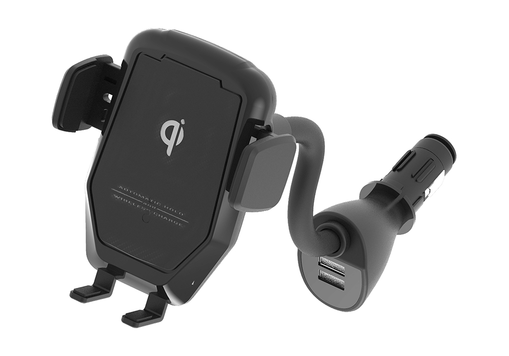 Qi自動開閉ホルダー 手帳対応 キャパシタ付 フレキ – カシムラ