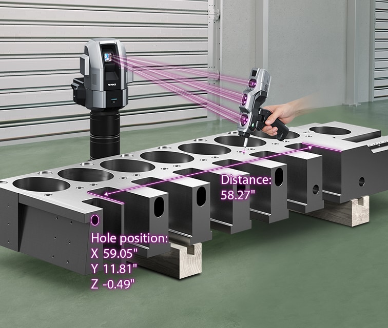 New Kind of CMM Just Touch the Part with the Probe | Handheld
