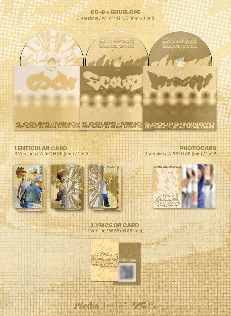 S.COUPS X MINGYU (SEVENTEEN) - HYPE VIBES (COMPACT VER.) – KeaPOP
