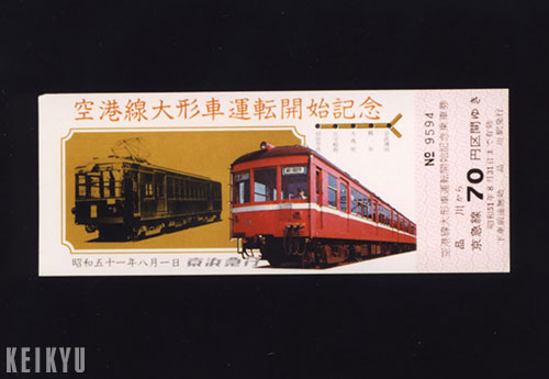 乗車券の歴史 | 京急歴史館 | 京浜急行電鉄(KEIKYU)