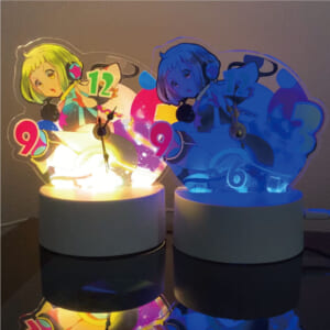 ライトアップ アクリルスタンドをオリジナルデザインで制作
