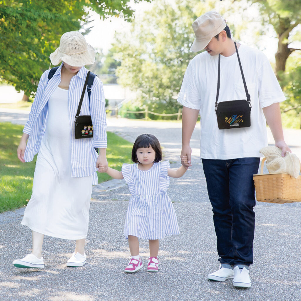 横型ショルダーバッグをオリジナルデザインで制作｜オリジナルグッズ