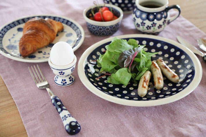 フォーク−ポーリッシュポタリー(ポーランド食器)