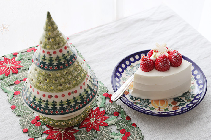 クリスマスツリー・ポーリッシュポタリー(ポーランド食器)