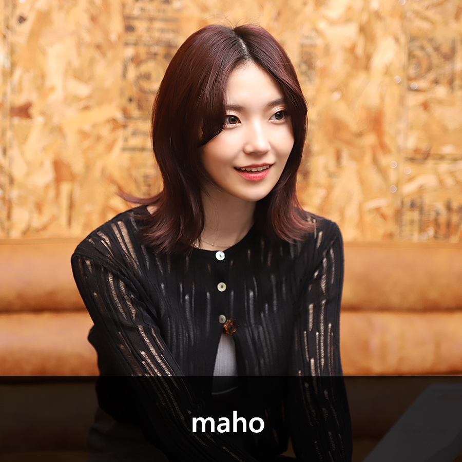 maho × Kitson me コラボボアハーフZIPパーカー