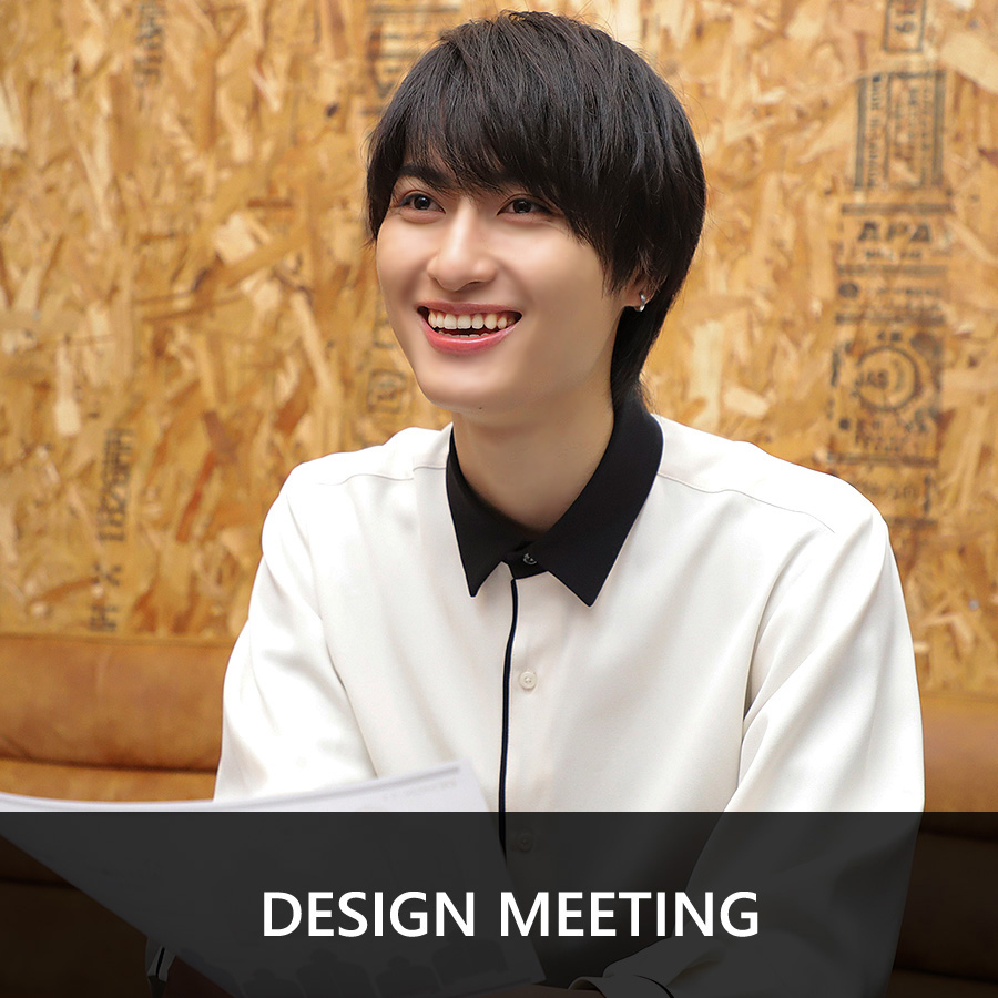 飯島颯 × Kitson me コラボZIPパーカー