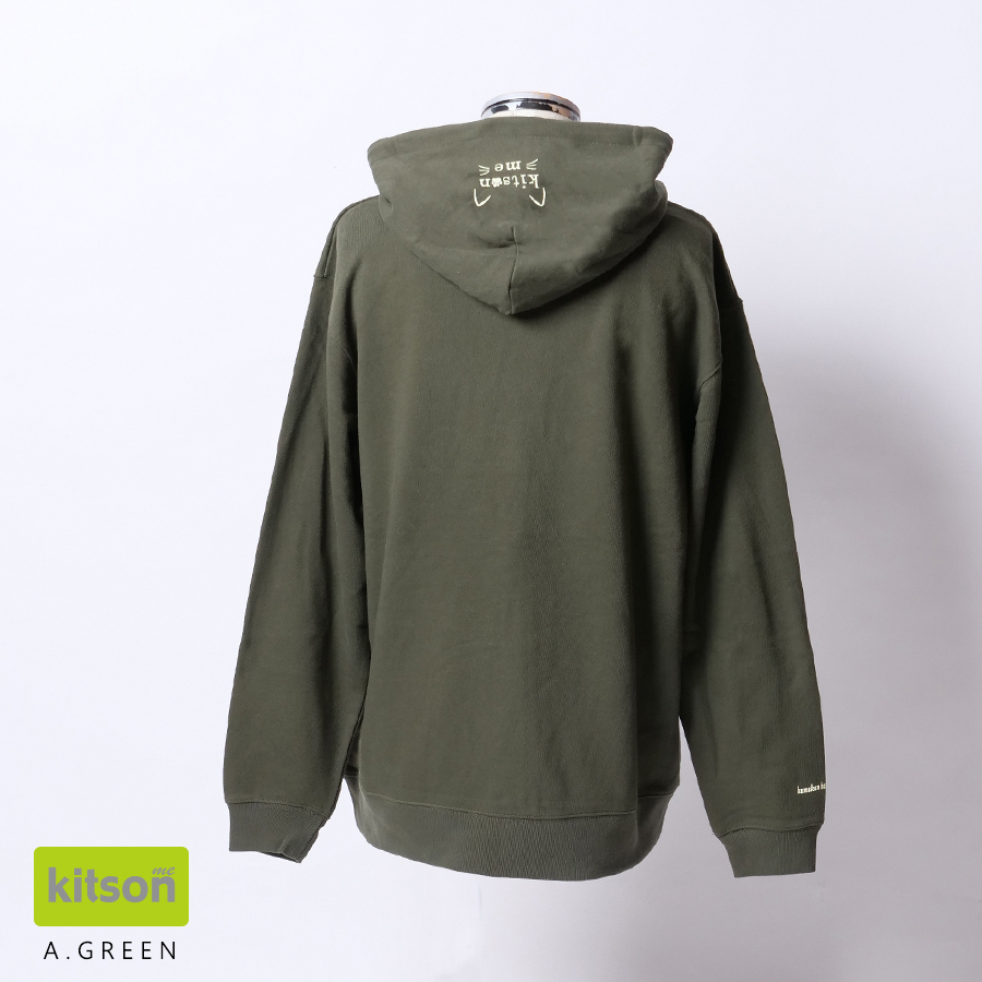 飯島颯 × Kitson me コラボZIPパーカー